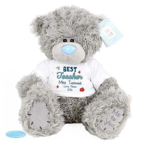 Personalised 10" Best Teacher T-Shirt Me to You Bear £29.99